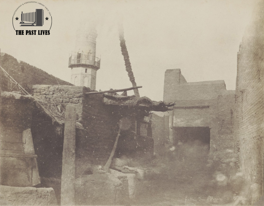 Egypt, Asyut, Market in Manfalut 1856