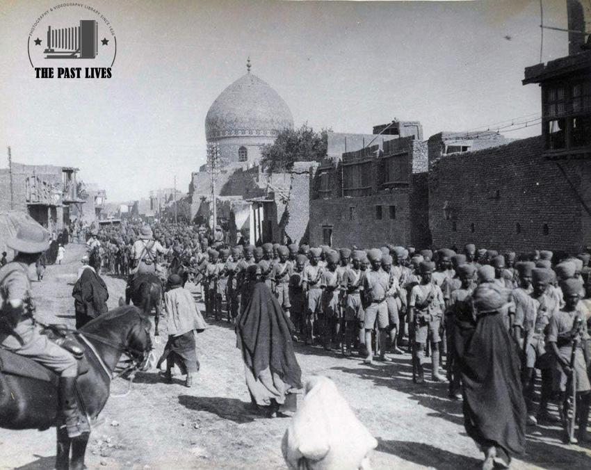 1917 Iraq, Rashid Street in Baghdad