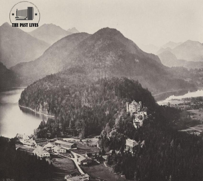 Germany, Hohenschwangau Castle in 1857