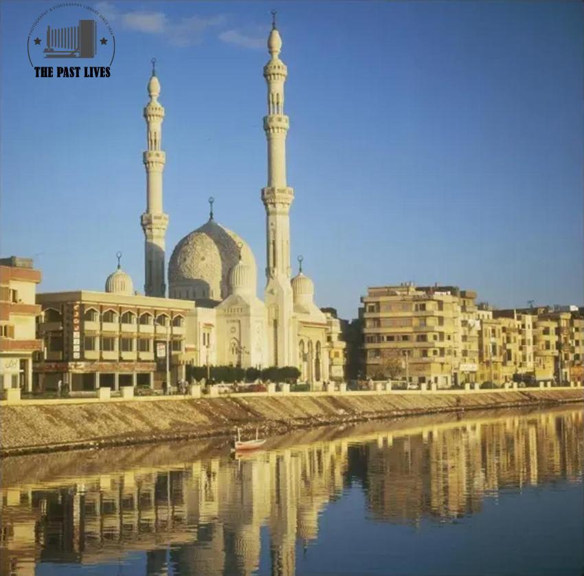 Egypt, Al-Bahr Mosque in Damietta, circa 1980 AD
