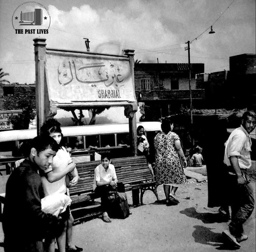 Egypt, Gabriel Train Station in Alexandria, circa 1970