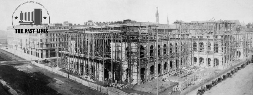 Vienna State Opera House under construction 1865