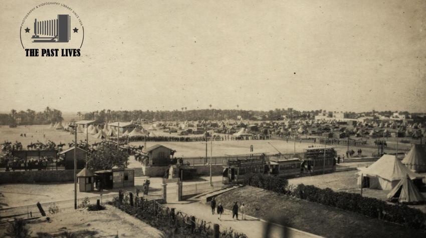 1916 view of the French Cavalry Camp, Victoria