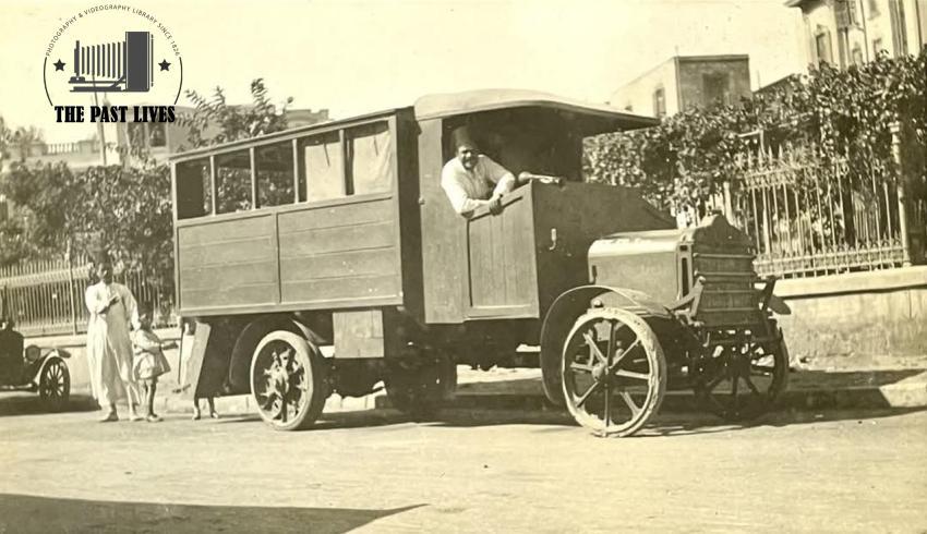 Cairo - Garden City Telephone Service Car 1917 AD