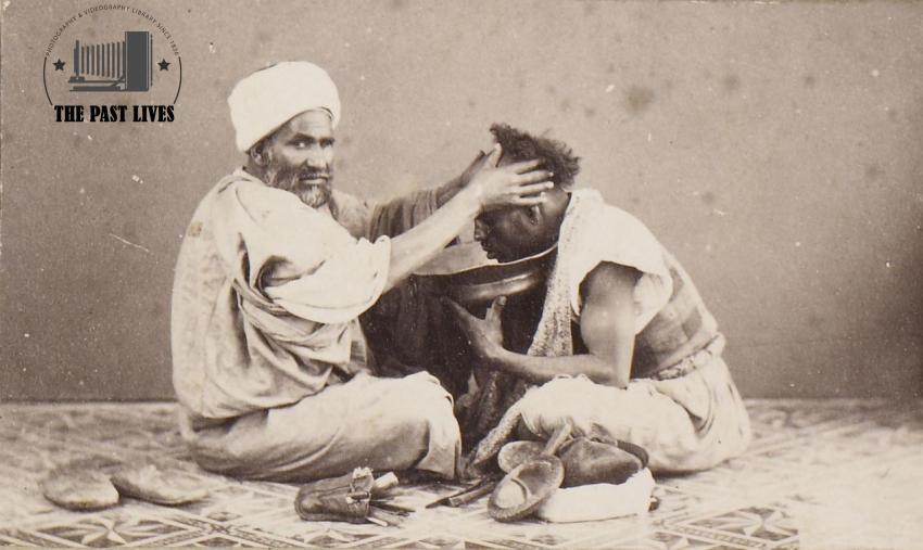 Egypt , The Barber in 1863