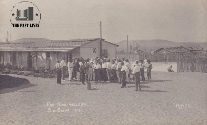 1919 Egypt, British Sidi Bishr Military Camp - Alexandria