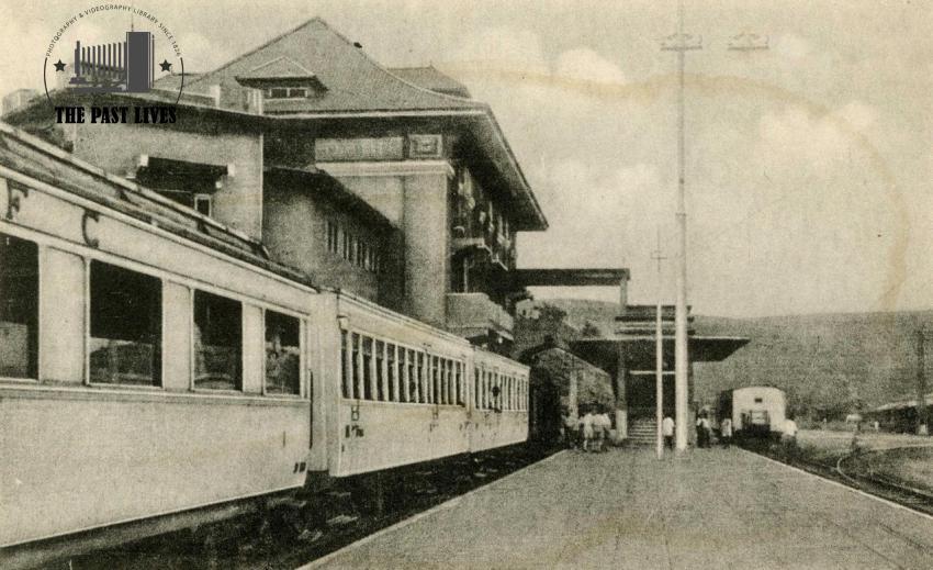 African Railways 1923 Congo Matadi Railway Station