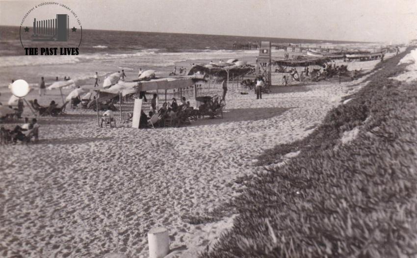 Palestine, Gaza City Beach, 1958