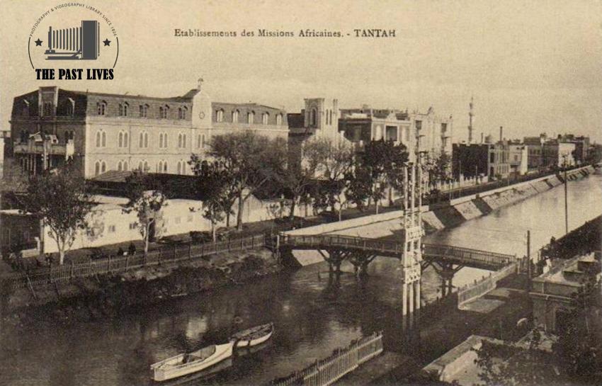 Egypt, Al-Bahr Street in Tanta – Gharbia, 1901