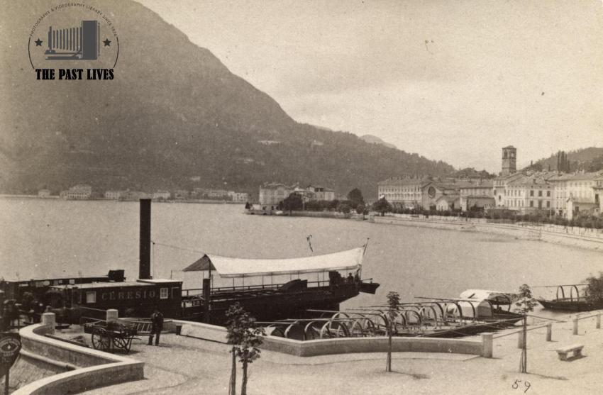 1865 Italy , Lake Como