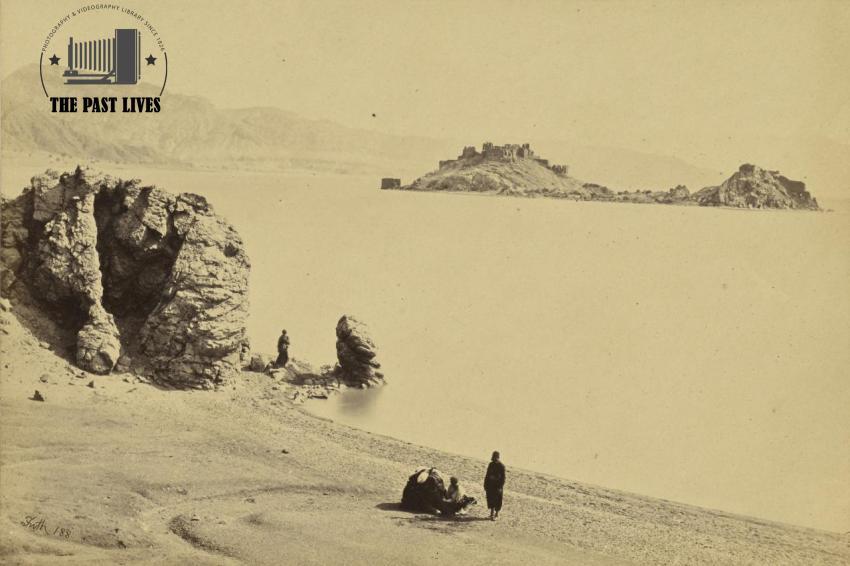 1857 Egypt, The Island of Graia, Gulf of El Akabeh