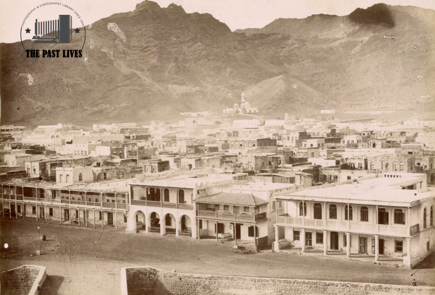 Arab Quarter in Aden ,Yemen 1880
