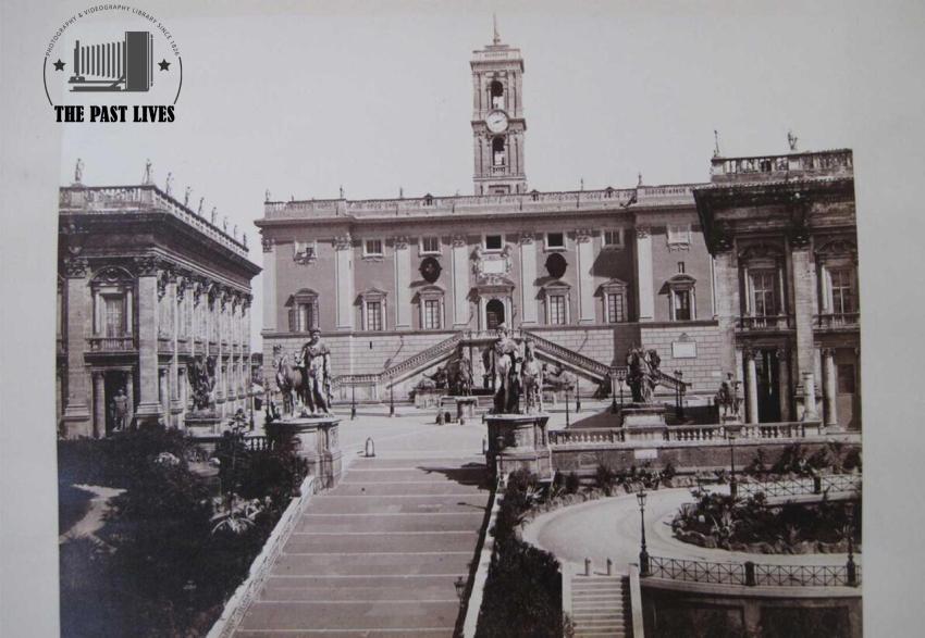 Roma, Campidoglio, Italien, 1865