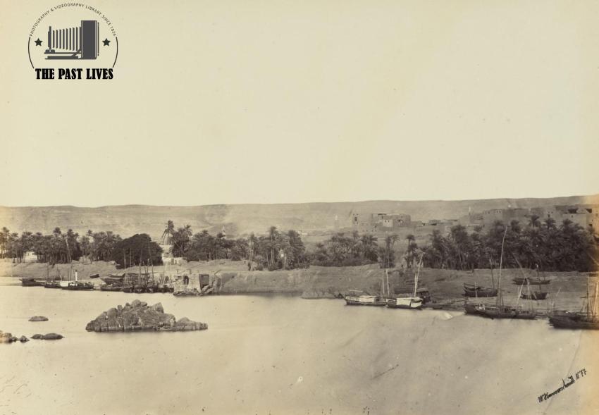 Egypt, Aswan in 1865