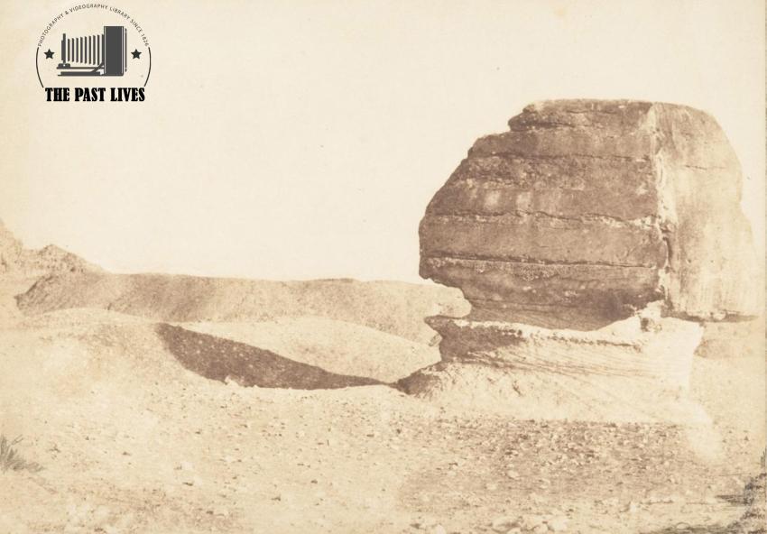 Egypt, Sphinx and Pyramids, 1849