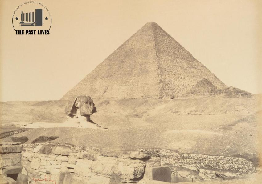 The Great Pyramid & the Sphinx – 1868