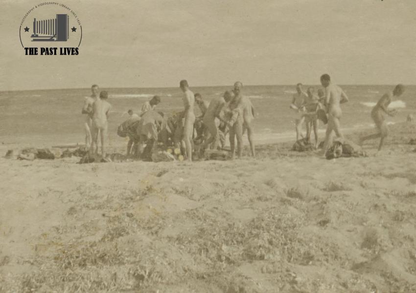Egypt, British soldiers in Dabaa, 1915