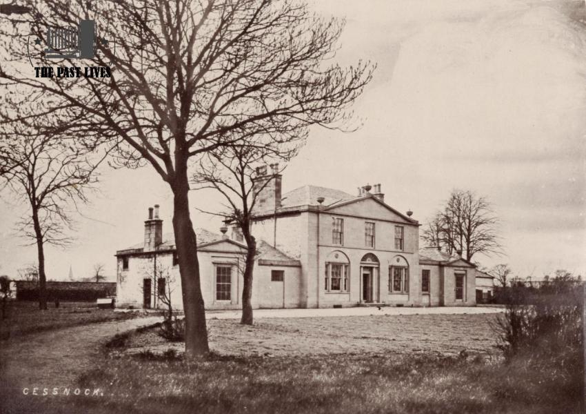 Scotland, Glasgow , Cessnock House 1878