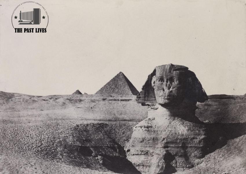 Egypt, Sphinx and Pyramids, 1849 AD