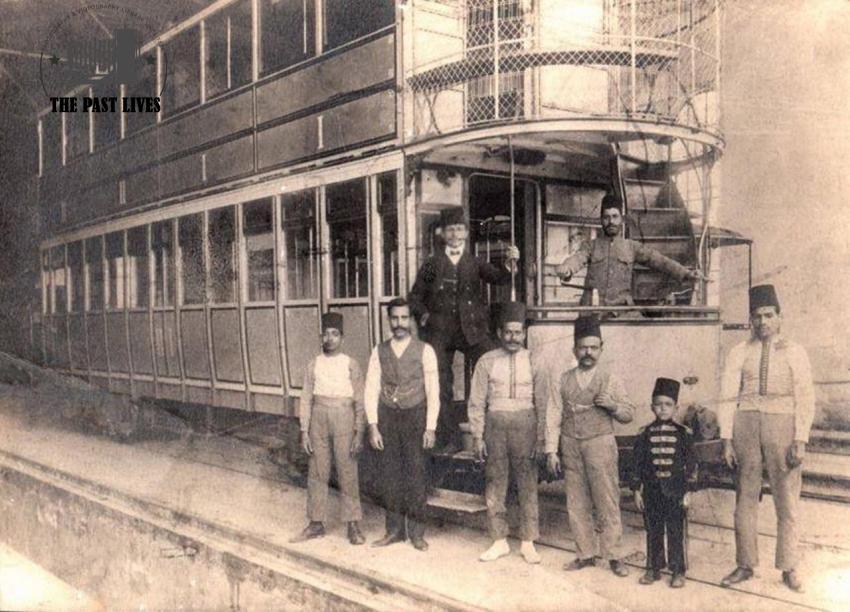 Egypt, Alexandria, Mustafa Kamel Tram Workshop, 1925