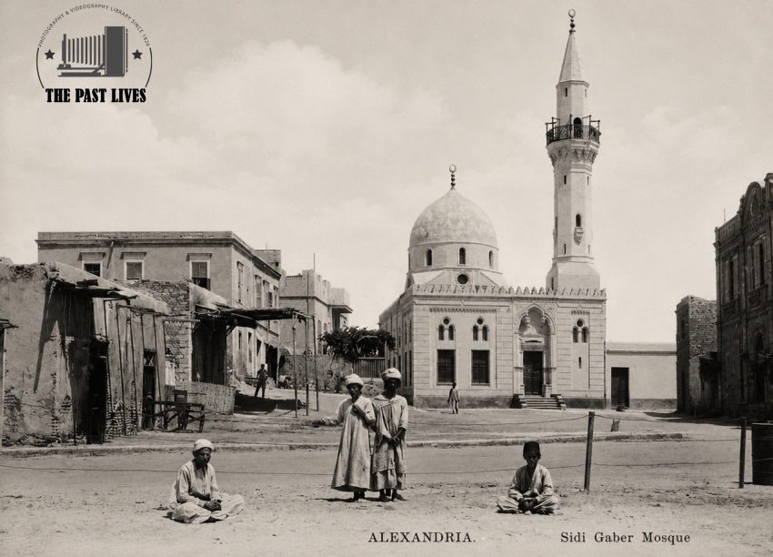 1922 Egypt, Alexandria, Sidi Gaber Mosque