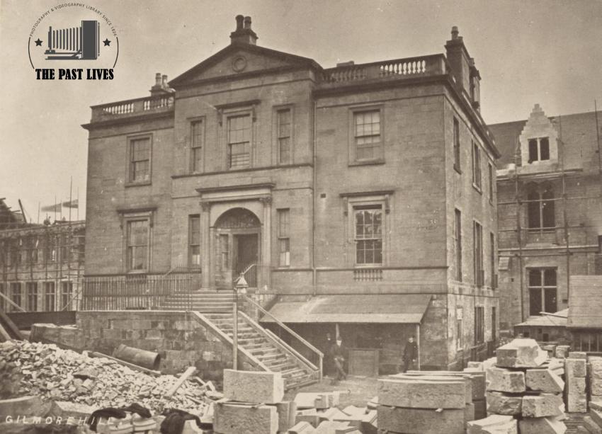 Scotland, Glasgow, Gilmorehill House 1878