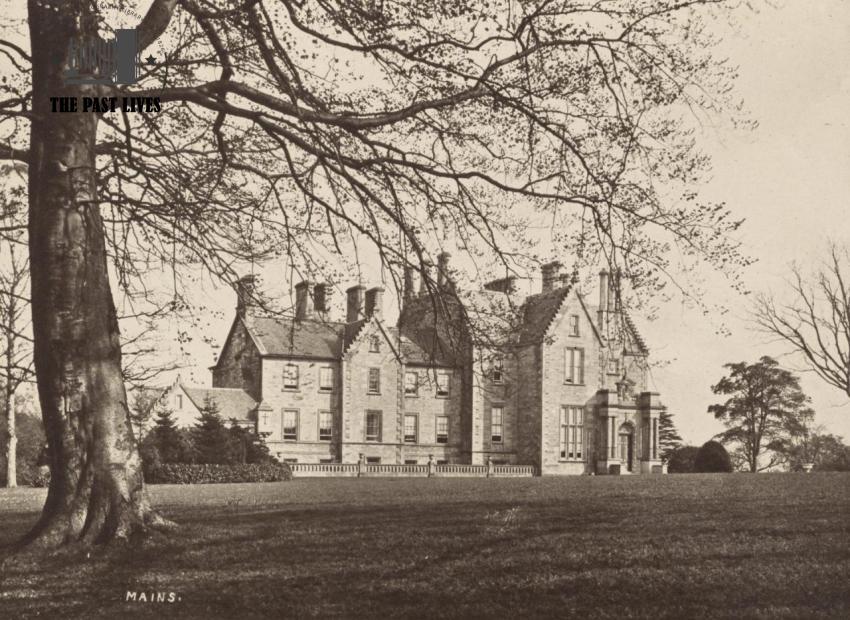 Scotland, Glasgow , Mains House 1878