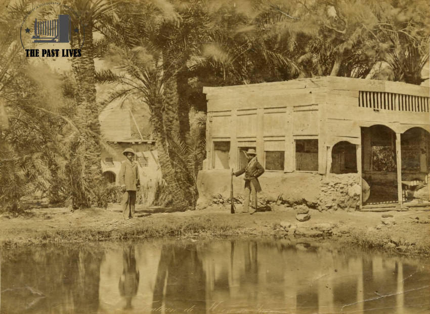 Egypt, Suez , Moses Springs, 1871