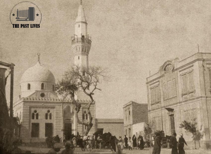 1911 Egypt, Sidi Gaber Mosque in Alexandria