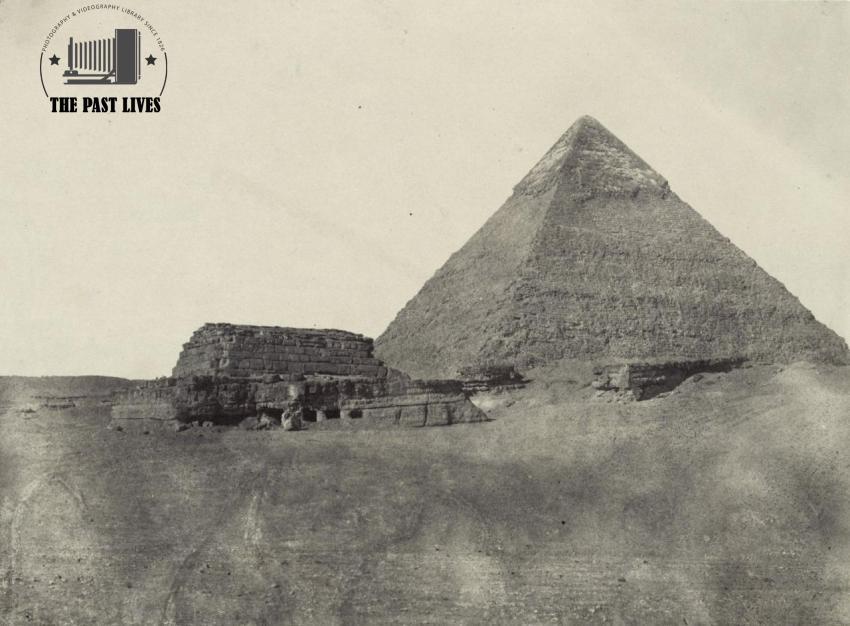 Egypt,  Pyramids, 1849