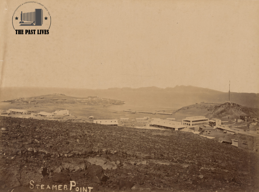 Panoramic view of Aden ,Yemen 1870