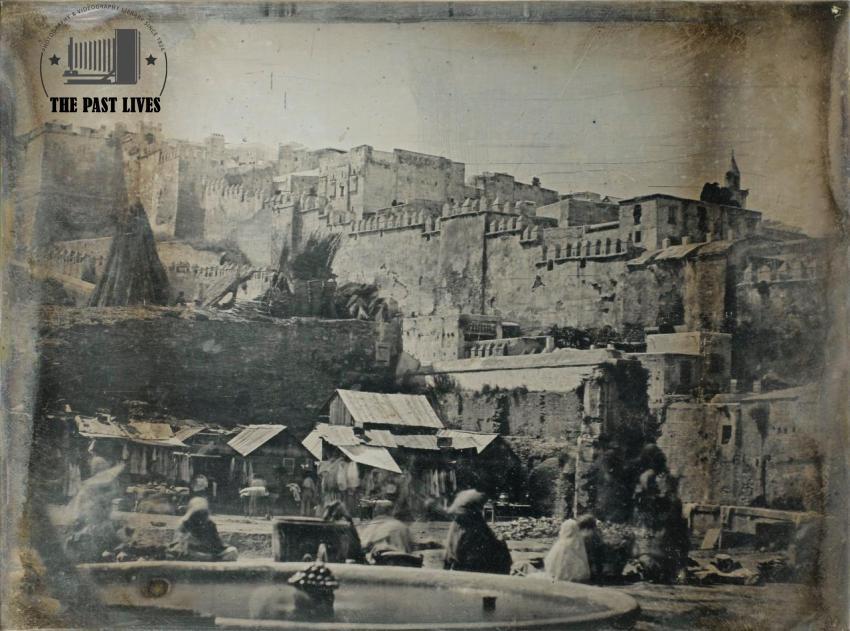 The walls of Algiers (Bab Azzoun) in 1844 AD
