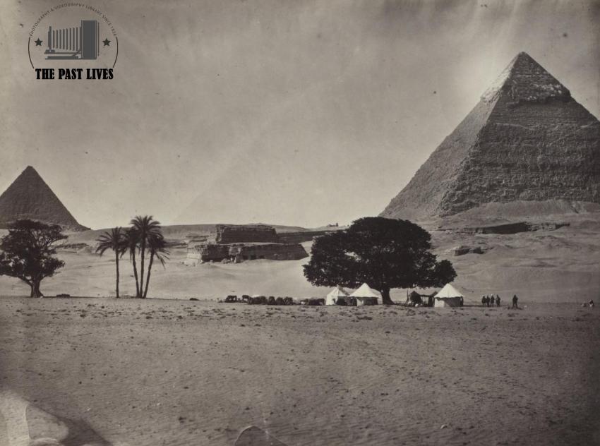The Pyramids of Giza – 1868