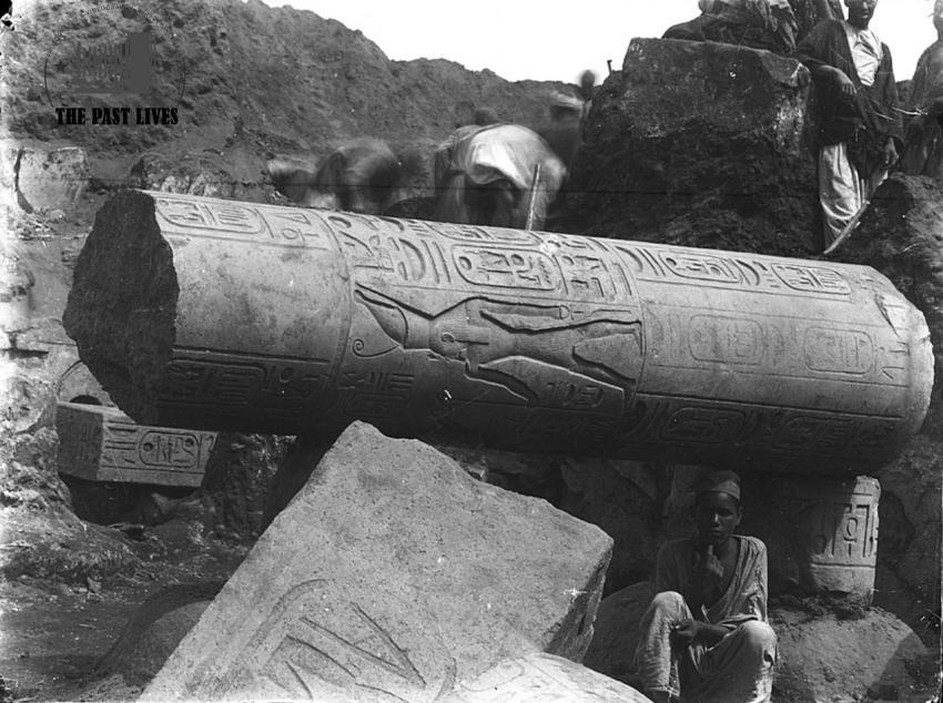 Egypt, Béni-Souef, Ahnasya el Médineh  1891