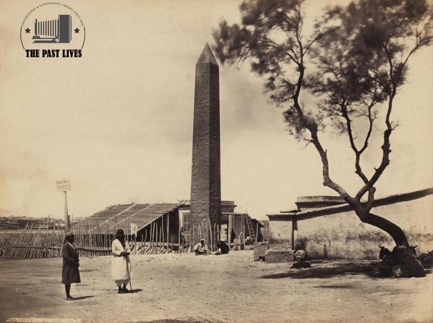 1857 Egyptian Obelisk, Cleopatra's Needle, Alexandria