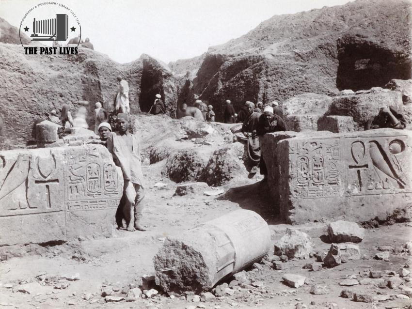 Egypt, Béni-Souef, Ahnasya el Médineh  1891