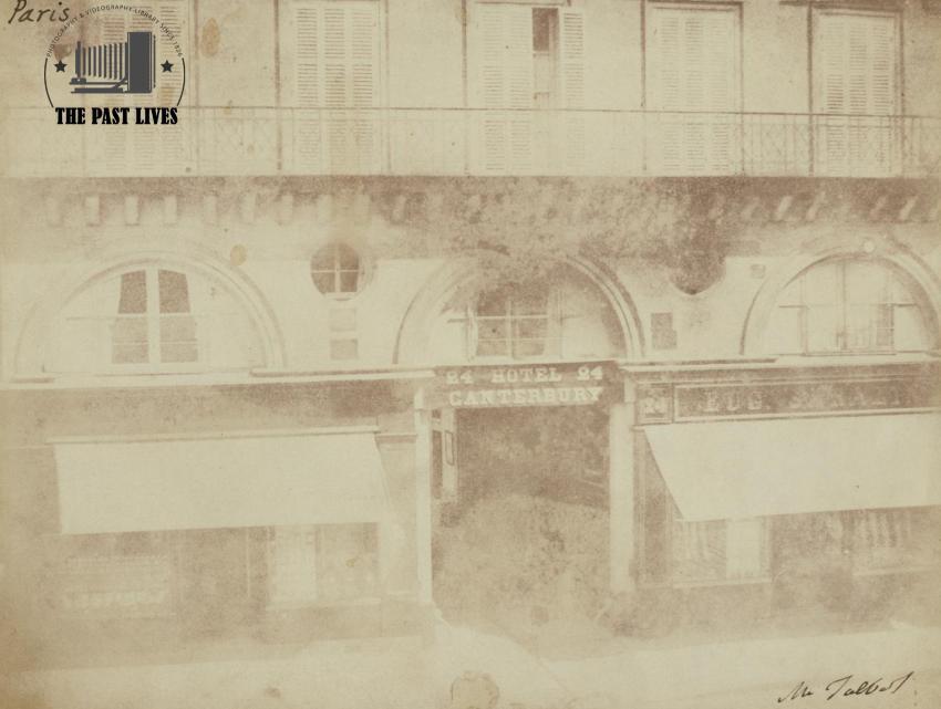 France, Paris, Canterbury Hotel, 1843