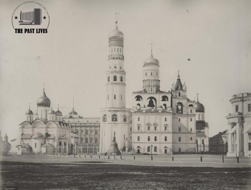 1870 – Cathedral of the Archangel & Ivan the Great Bell Tower, Moscow
