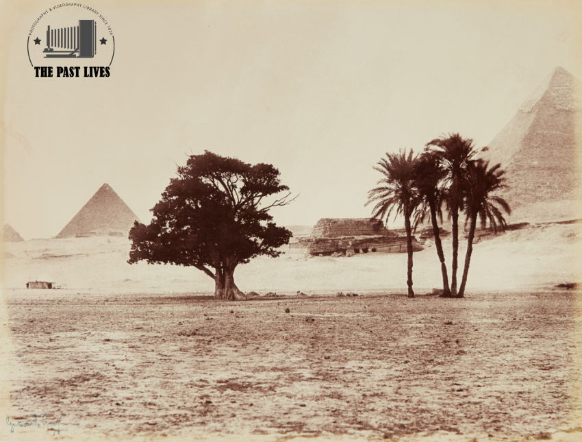 The Pyramids of Giza, Egypt – 1868