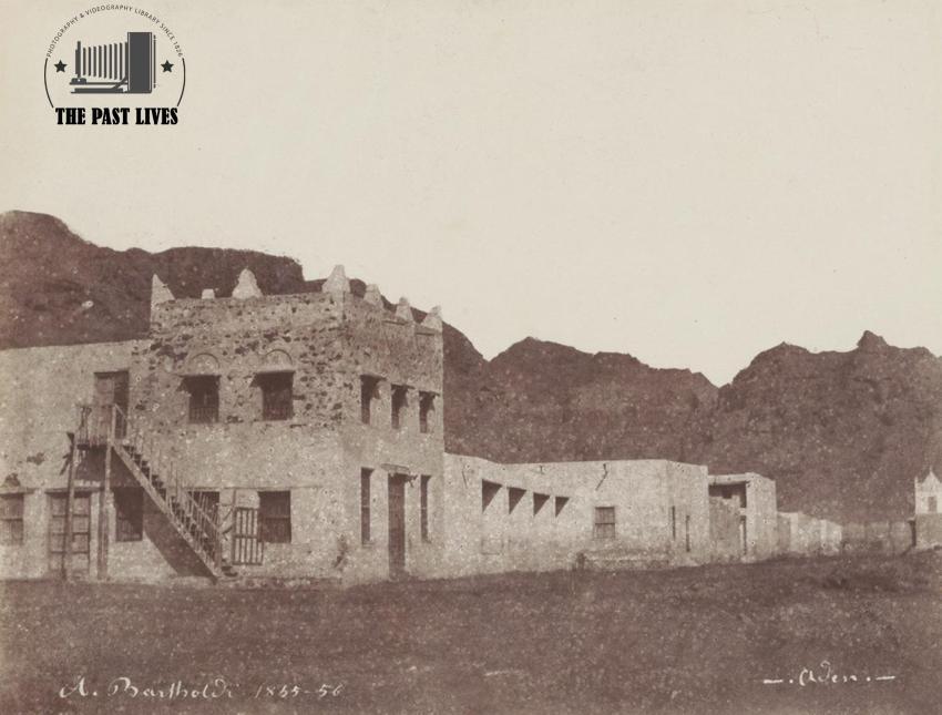 oldest photo taken house village Aden 1855