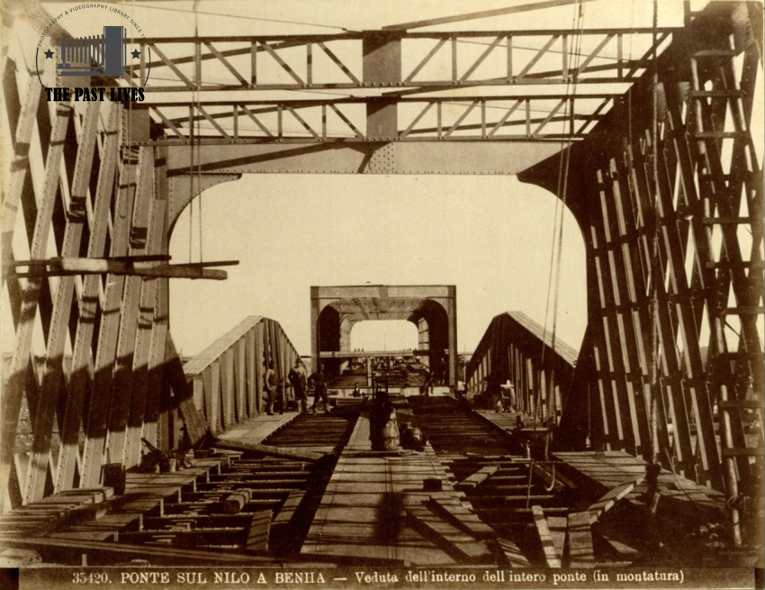 1905 Egypt, Banha Railway Bridge