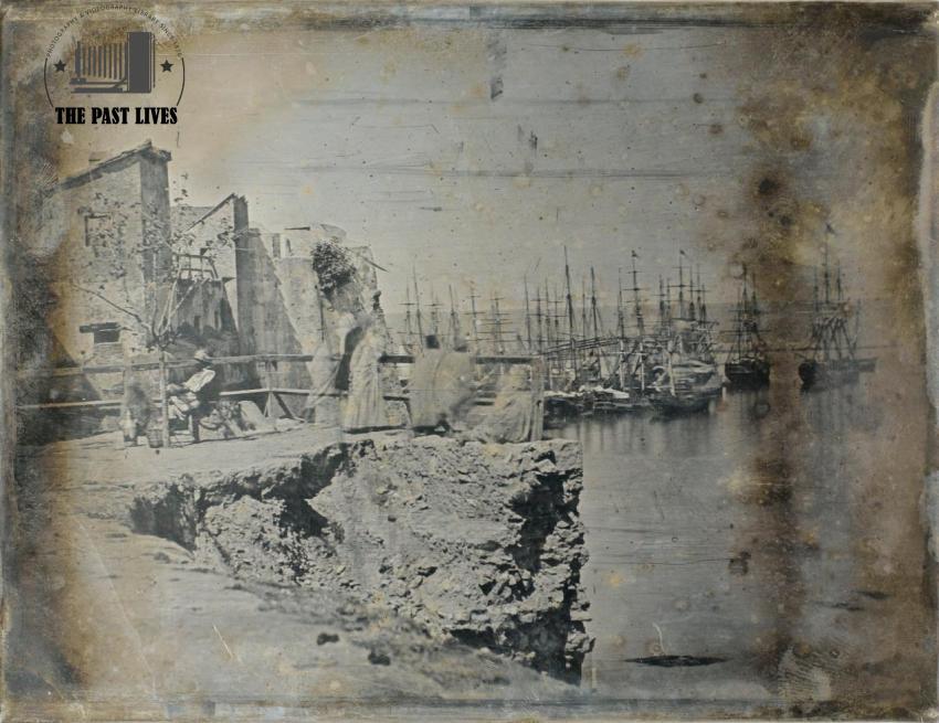 Algiers Port, 1844