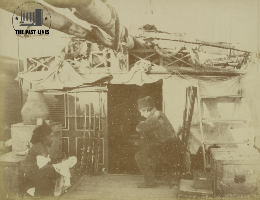 Egypt, fishing trip on a sailboat, 1856