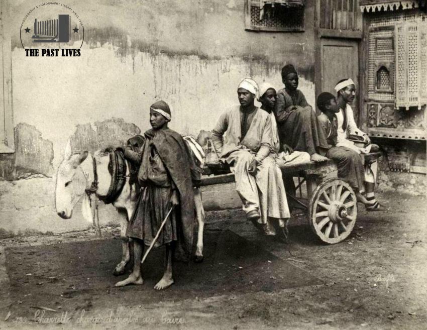 Egypt, 19th-century means of transportation, 1876
