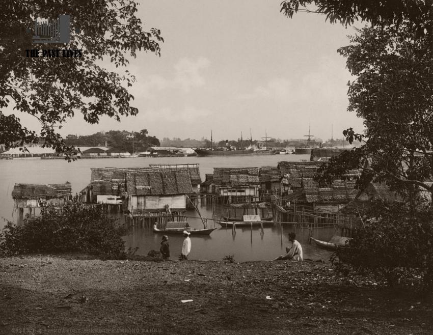 1896 Singapore, Scene in Kampong Bahru