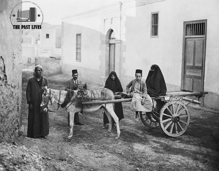 Egypt, 19th-century means of transportation, 1910