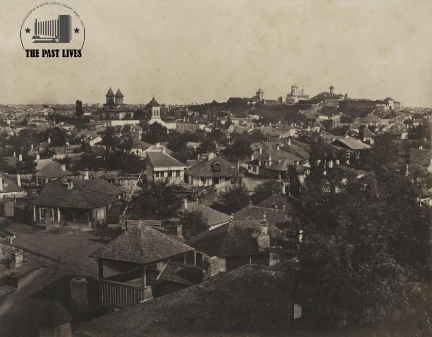 Romania, Mahalau Antim neighborhood in Bucharest, 1856