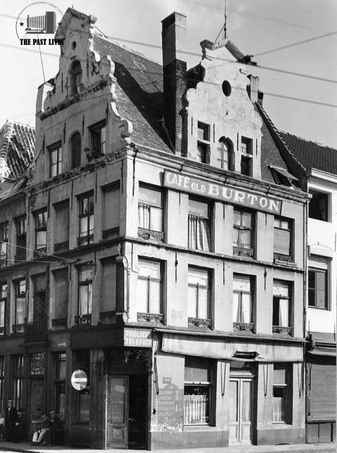 Cafe Old Burton Belgium 1949