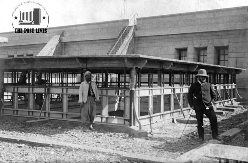 1898 New Museum of Egyptian Antiquities, Cairo