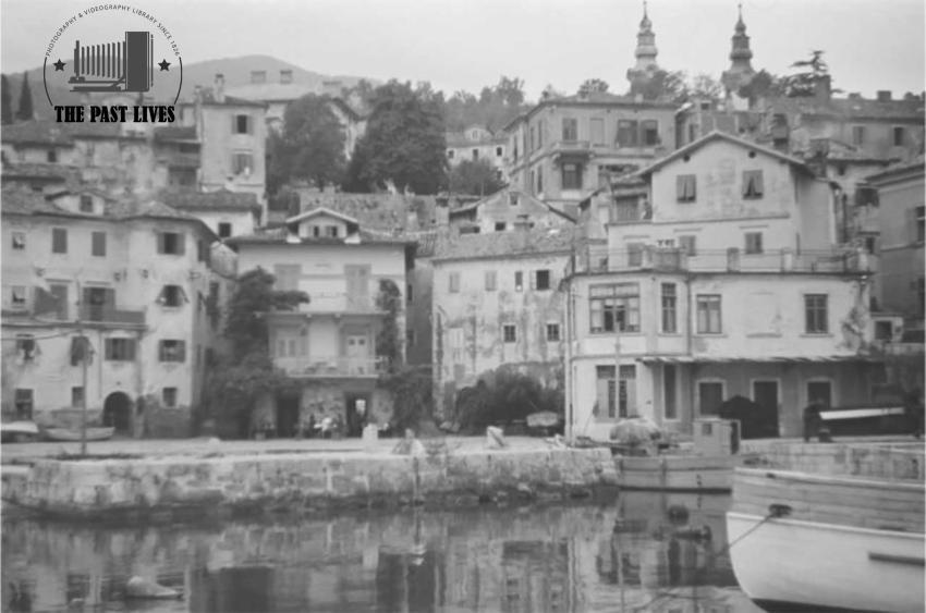 Dalmatinischer Fischerhafen Croatia 1952